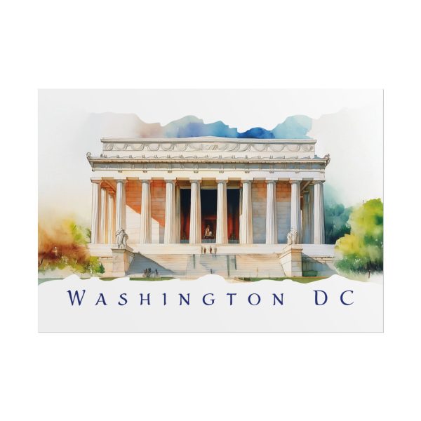 Washington D.C. Lincoln Memorial Poster - Image 3