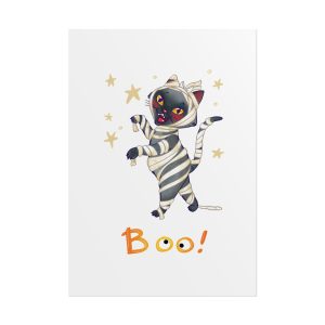 Halloween Boo! Mummy Poster