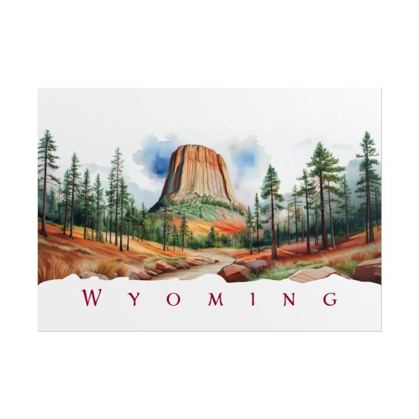 Wyoming Devil's Tower Poster - Image 4