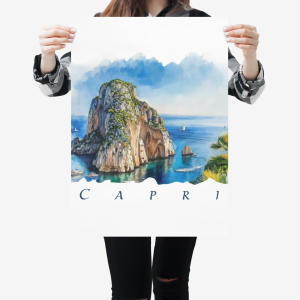 Capri Italy Poster