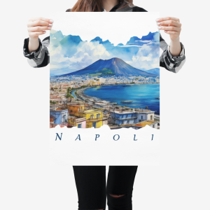 Napoli Vesuvius Poster
