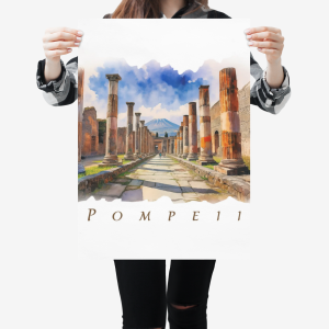 Pompeii Italy Poster