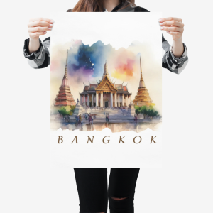 Bangkok Thailand The Grand Palace Poster