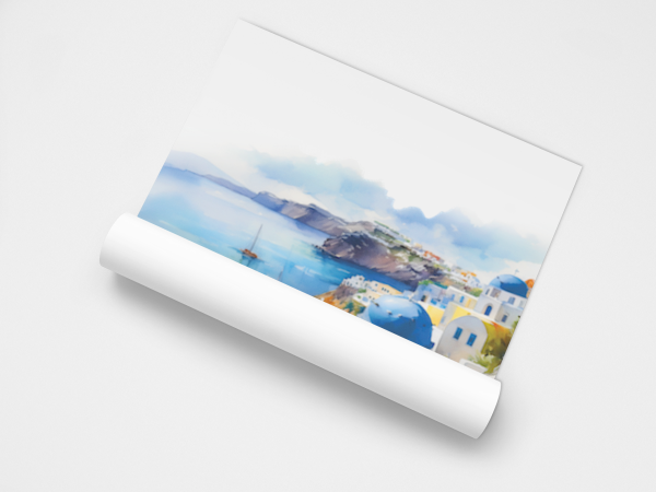 Santorini Greece Poster - Image 2