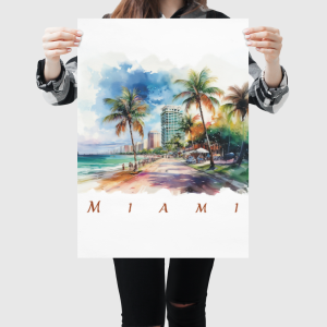 Miami Beach Florida Poster
