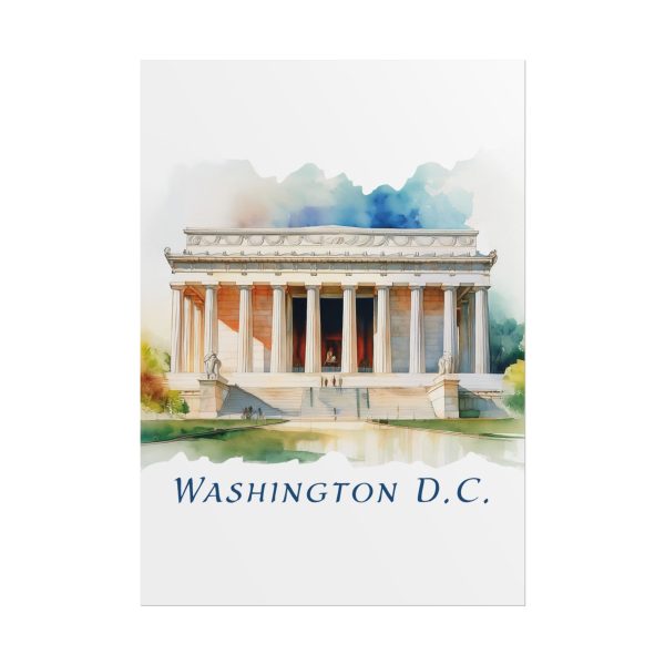 Washington D.C. Lincoln Memorial Poster - Image 5