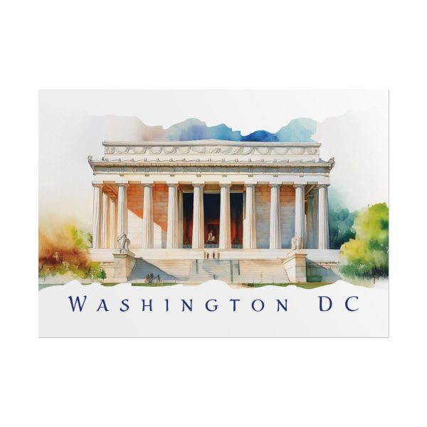 Washington D.C. Lincoln Memorial Poster - Image 4